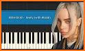 Bury a friend Billie Eilish Piano Black Tiles related image