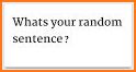 Random Sentence Generator related image