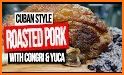 Crispy Cuban roast pork Lechon asado related image