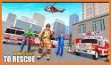 HQ Firefighter Fire Truck Game related image