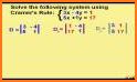 Cramer's Rule related image