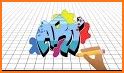 How to Draw Graffiti step by step Drawing App related image