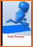 Path Paint Run: Play Path painter 3D Fun Path Game related image