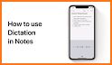 Dictation to Text related image