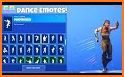 BATTLE ROYALE EMOTES DANCES related image