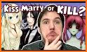 Kiss Marry or Kill Anime Game Challenge related image