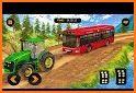 Offroad Towing Chained Tractor Bus 2019 related image