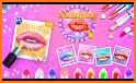 Lip makeover art: makeup games related image