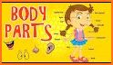 My Body Parts - Human Body Parts Learning for kids related image