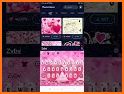 Pink Love Keyboard Theme related image