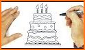 How To Draw Birthday Cakes related image