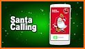 Call from santa claus video calling related image