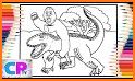 Godzilla Vs Kong Coloring Book related image