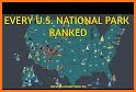 National Parks Map & Guide USA related image