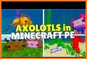 Axolotls Mod for Minecraft PE related image