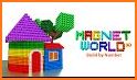 Houses Magnet World 3D - Build by Magnetic Balls related image