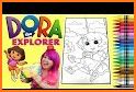 Dora Coloring related image