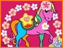 Unicorn Coloring Book Kids Game related image