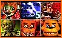 FNAF 1 2 3 4 5 6 Songs related image