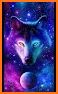 Galaxy Wolf Live Wallpaper related image