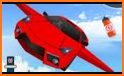 Real Light Flying Car Racing Simulator Games 2020 related image