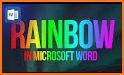 Word Rainbow Crossword related image