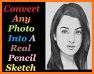 Photo to Pencil Sketch Maker related image