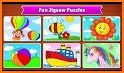 Animals Puzzle - Cartoon Puzzles for Kids related image