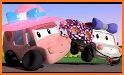 Cute & Tiny Construction Cars - Build A Pet Town related image