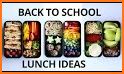 School Lunch Food - Kids Menu Pizza & Ice Cream related image