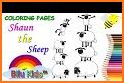 Shaun The Sheep Coloring Book related image