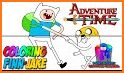 Coloring Adventure: finn and jake related image