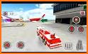 Firefighter Flying Robot Transform Fire Truck Sim related image