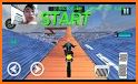 Superhero Bike Trail Mega Ramp Stunt Master related image