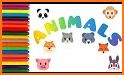 Cute Animal Coloring Pages related image