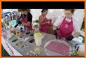 Ice Cream Rolls Maker - Rainbow Sanwich Food Stall related image