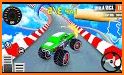 Monster Truck Mountain Car Stunt Games related image