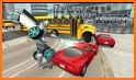 Flying Robot Car Simulator: Real Rope hero game related image