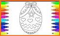 Easter Eggs Kids Coloring Game related image