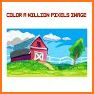 Landscape - Pixel Art Color By Number related image