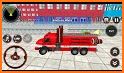 Firefighter Flying Robot Transform Fire Truck Sim related image