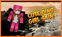 Dino Girl Skins for Minecraft related image