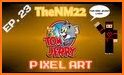 tom & jerry pixel art related image