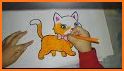 Cute Cat Coloring Pages related image