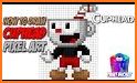 Happy Cartoon Pixel Book - Pixel Art Coloring related image