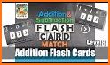 Addition Flash Cards Math Help Quiz Learning Games related image