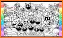 Poppy Wuggy Coloring book Game related image