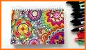 Create Mandala Coloring Book Paint Art related image