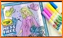 Sparkle Princess Coloring Book related image