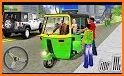 Tuk Tuk Rickshaw City Taxi Driver Passenger 2019 related image